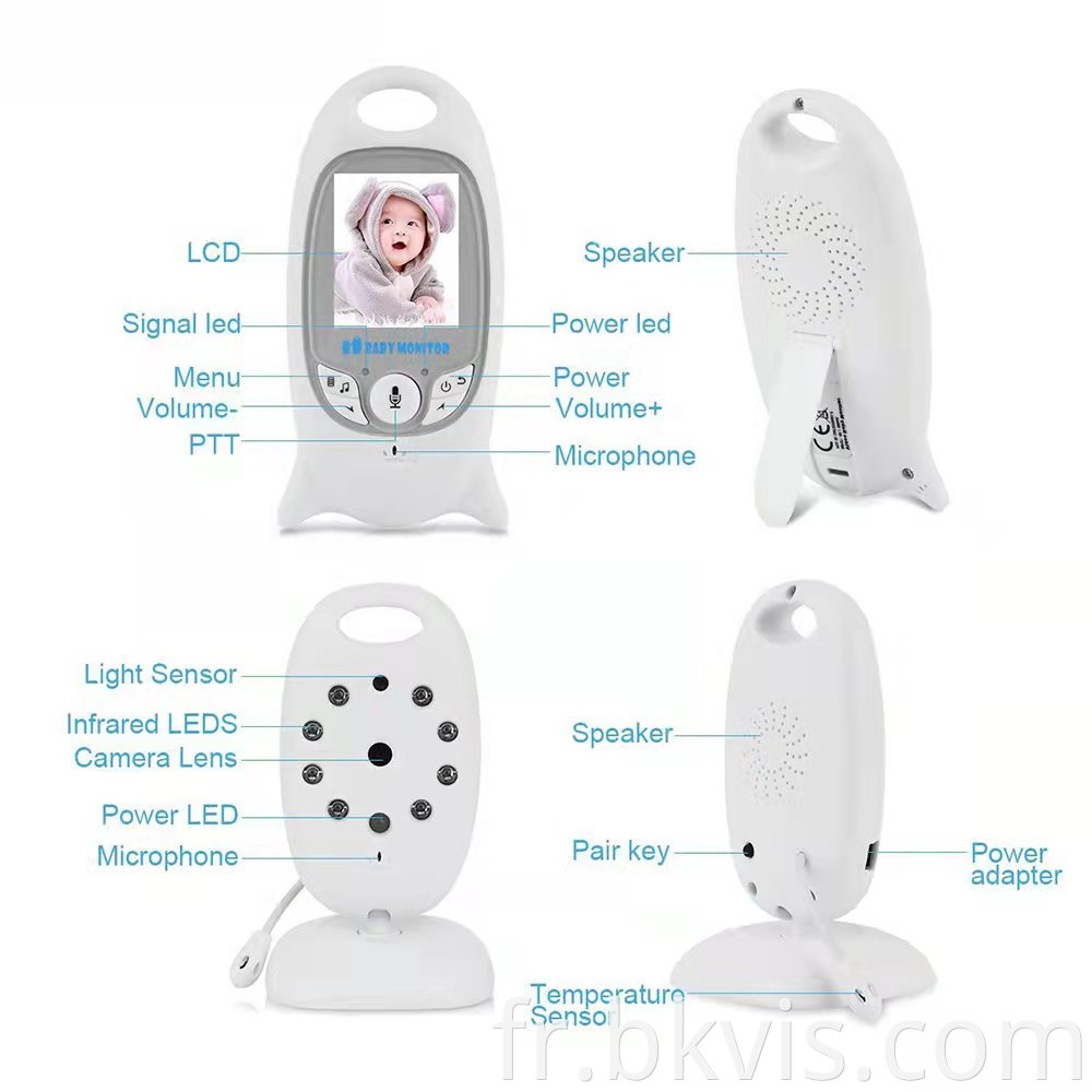 Wireless Baby Monitor Night Vision IR Camera